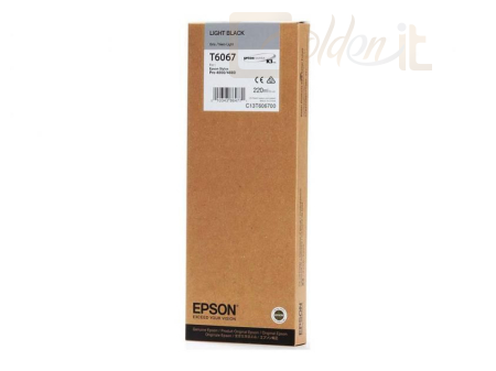 Nyomtató - Tintapatron Epson T6067 Light Black tintapatron - C13T606700