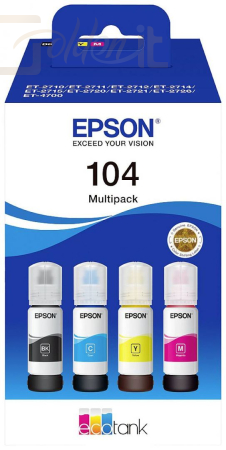 Nyomtató - Tintapatron Epson T00P6 (104) Multipack tintapatron - C13T00P640