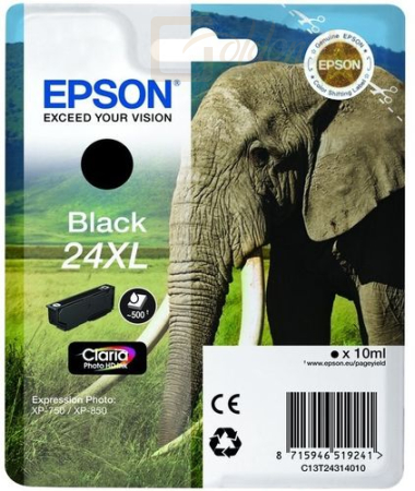 Nyomtató - Tintapatron Epson T2431 (24XL) Black tintapatron - C13T24314022