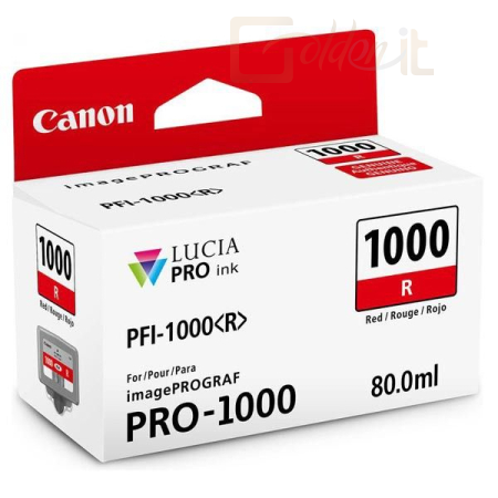 Nyomtató - Tintapatron Canon PFI-1000 Red tintapatron - 0554C001