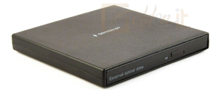 Optikai meghajtók Gembird DVD-USB-04 Slim DVD-Writer Black BOX - DVD-USB-04