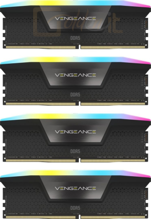 RAM Corsair 192GB DDR5 5200MHz Kit(4x48GB) Vengeance RGB Black - CMH192GX5M4B5200C38