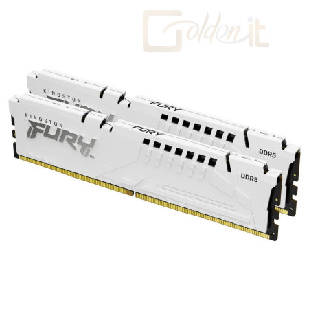 RAM Kingston 32GB DDR5 5200MHz Kit(2x16GB) Fury Beast White - KF552C36BWEK2-32