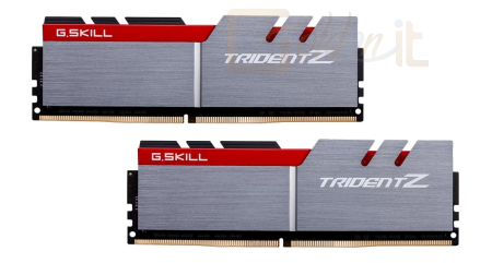 RAM G.SKILL 16GB DDR4 3200MHz Kit(2x8GB) Trident Z Silver/Red - F4-3200C15D-16GTZ
