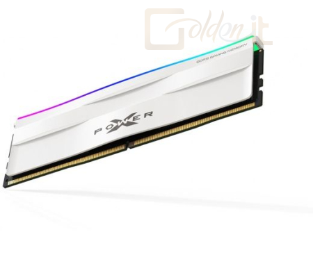RAM Silicon Power 16GB DDR5 5600MHz XPower Zenith RGB Gaming White - SP016GXLWU560FSH