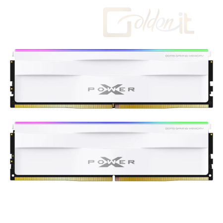 RAM Silicon Power 32GB DDR5 5600MHz Kit(2x16GB) XPower Zenith RGB Gaming White - SP032GXLWU560FDH