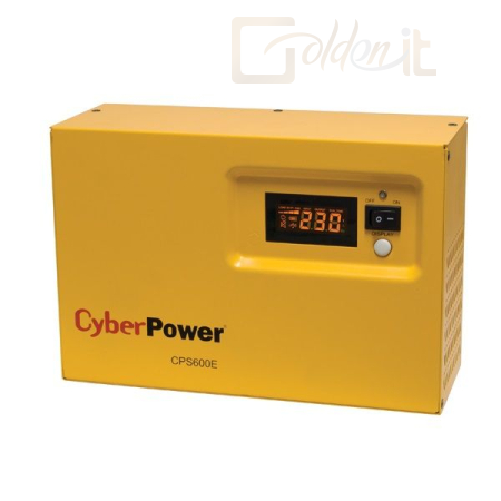 Szünetmentes tápegység CyberPower CPS600E LCD 600VA UPS - CPS600E