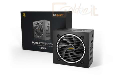 Táp Be quiet! 1000W 80+ Gold Pure Power 12 M - BN345