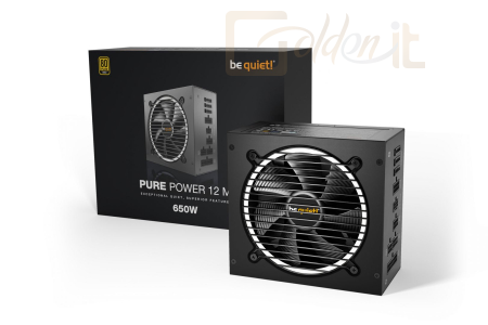 Táp Be quiet! 650W 80+ Gold Pure Power 12 M - BN342