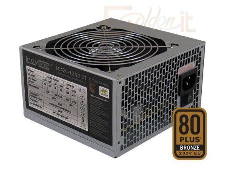 Táp LC Power 350W 80+ Bronze LC420-12 V2.31 - LC420-12 V2.31