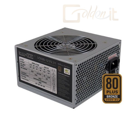 Táp LC Power 450W 80+ Bronze LC600-12 V2.31 - LC600-12 V2.31