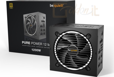 Táp Be quiet! 1200W 80+ Gold Pure Power 12 M ATX3.0 - BN346