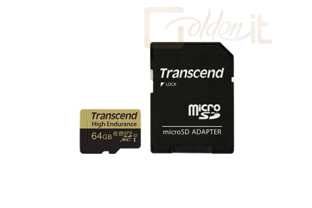 USB Ram Drive Transcend 16GB microSDXC/SDHC Class10 UHS-1 MLC High Endurance - TS16GUSDHC10V