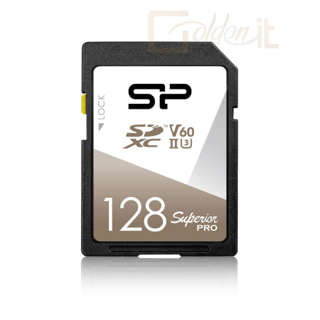 USB Ram Drive Silicon Power 128GB SDXC Superior Pro Class 10 U3 V60 - SP128GBSDXJV6V10