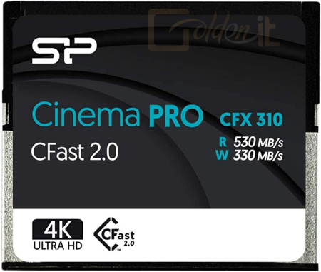 USB Ram Drive Silicon Power 128GB Compact Flash Cinema Pro - SP128GICFX311NV0BM