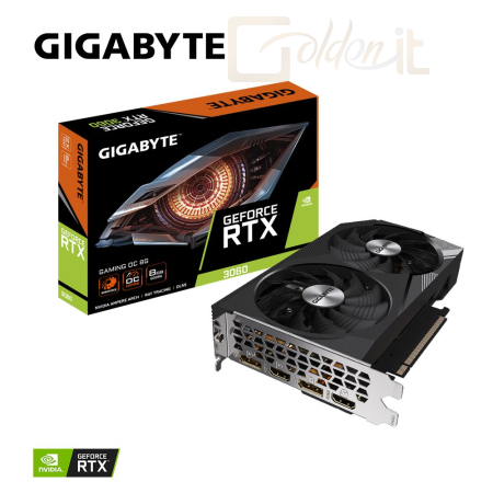 Videókártya Gigabyte RTX 3060 GAMING OC 8G - GV-N3060GAMING OC-8GD