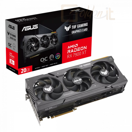 Videókártya Asus TUF-RX7900XT-O20G-GAMING - TUF-RX7900XT-O20G-GAMING