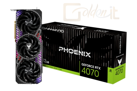 Videókártya Gainward GeForce RTX 4070 12GB DDR6X Phoenix - 471056224-3864