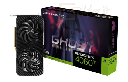 Videókártya Gainward GeForce RTX 4060 Ti 8GB DDR6 Ghost - NE6406T019P1-1060B