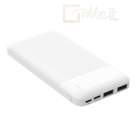 Powerbank vésztöltők Platinet PMPB10W705W 10000mAh PowerBank White - PMPB10W705W