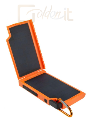 Powerbank vésztöltők Xtorm XR105 Xtreme Solar SuperCharger 10000mAh PowerBank Black/Orange - XR105