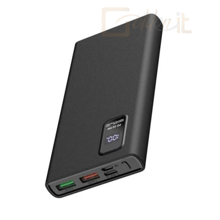 Powerbank vésztöltők Platinet Polymer PD 3.0 QC 10000mAh Black - PMPB10WQC726B