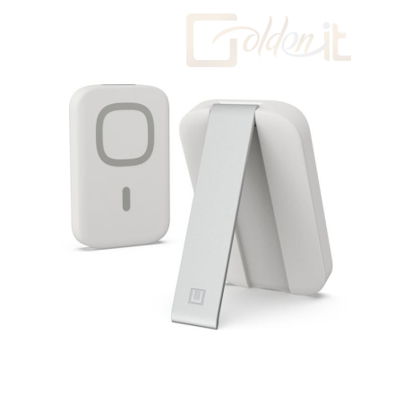 Powerbank vésztöltők UAG U Lucent PowerBank MagSafe Kickstand, marshmallow - 4000 mAh - 1B4084313535