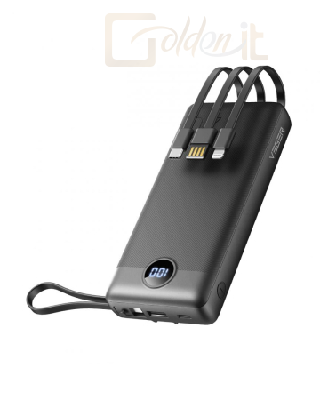 Powerbank vésztöltők Veger VP2047 C20 20000mAh Powerbank Black - VP2047