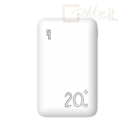 Powerbank vésztöltők Silicon Power QS58 20000mAh QC3.0+PD PowerBank White - SP20KMAPBKQS580W