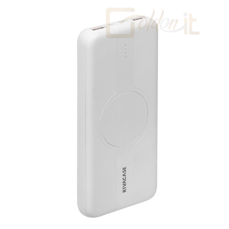 Powerbank vésztöltők RivaCase RivaPower VA2601 10000mAh PowerBank White - 4260709011615