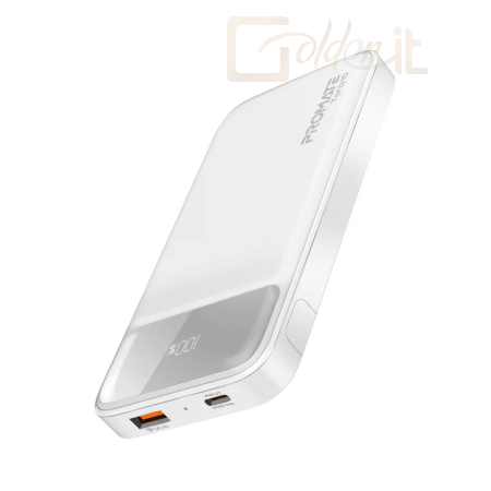 Powerbank vésztöltők Promate  Torq-10 10000mAh PowerBank White - TORQ-10.WHITE