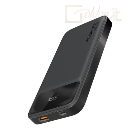 Powerbank vésztöltők Promate  Torq-10 10000mAh PowerBank Black - TORQ-10.BLACK