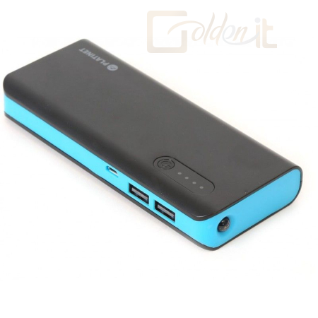 Powerbank vésztöltők Platinet 8000mAh Powerbank Black/Blue - PMPB80BBL