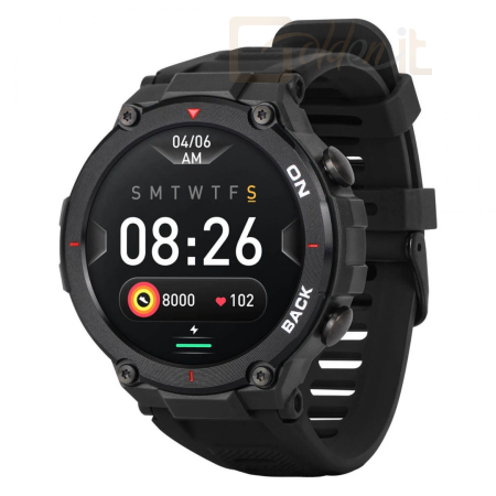 Okosóra GARETT GRS Smartwatch Black - GRS_CZAR