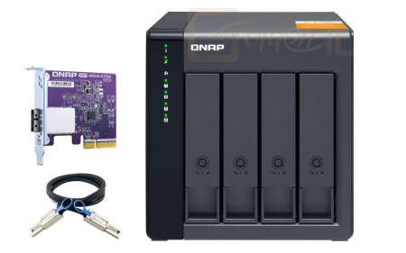 NAS szerver QNAP NAS TL-D400S (4HDD) - TL-D400S