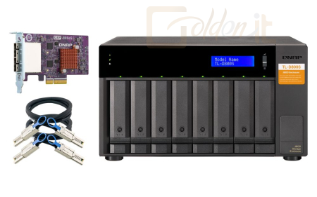 NAS szerver QNAP NAS TL-D800S (8HDD) - TL-D800S