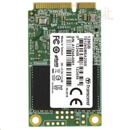 Winchester SSD Transcend 128GB mSATA MSA220S - TS128GMSA220S