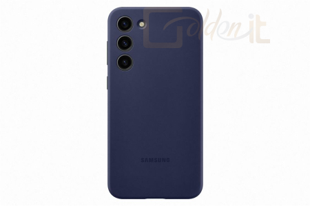 Okostelefon kiegészítő Samsung Galaxy S23+ Silicone Case Navy - EF-PS916TNEGWW