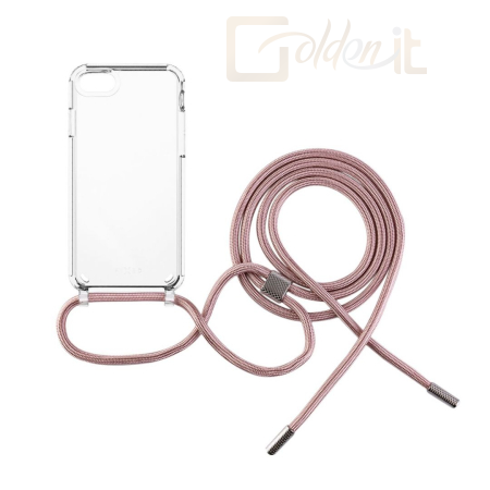 Okostelefon kiegészítő FIXED Pure Neck for Apple iPhone 7/8/SE (2020/2022), pink - FIXPUN-100-PI