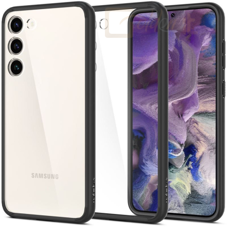 Okostelefon kiegészítő Spigen Ultra Hybrid, black - Samsung Galaxy S23 - ACS05715