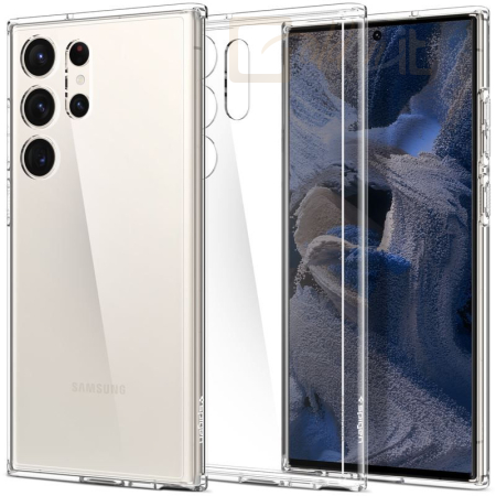 Okostelefon kiegészítő Spigen Ultra Hybrid, clear - Samsung Galaxy S23 Ultra - ACS05617