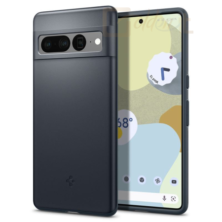 Okostelefon kiegészítő Spigen Thin Fit, metal slate - Google Pixel 7 Pro - ACS04734