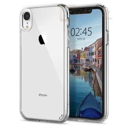 Okostelefon kiegészítő Spigen Ultra Hybrid, crystal clear - iPhone XR - 064CS24873
