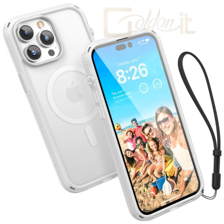 Okostelefon kiegészítő Catalyst Influence MagSafe case, clear - iPhone 14 Pro Max - CATDMSPH14CLRLP