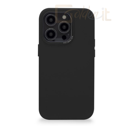 Okostelefon kiegészítő Decoded Leather BackCover, black - iPhone 14 Pro - D23IPO14PBC1BK