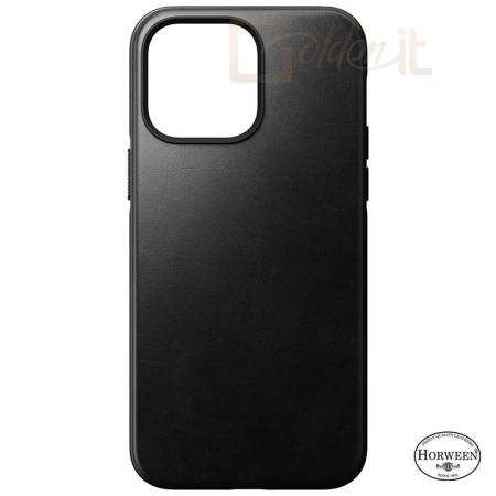 Okostelefon kiegészítő Nomad Modern Leather MagSafe Case, black - iPhone 14 Pro Max - NM01221685