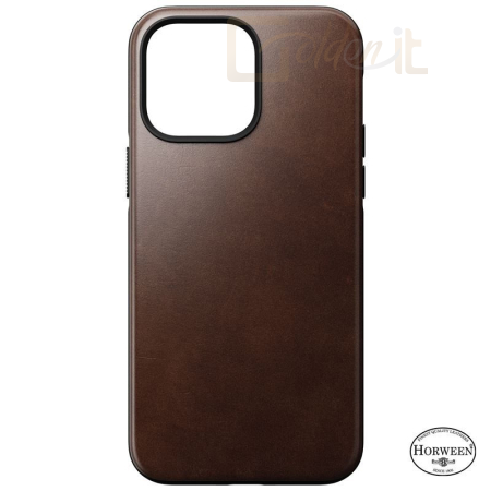 Okostelefon kiegészítő Nomad Modern Leather MagSafe Case, brown - iPhone 14 Pro Max - NM01224785