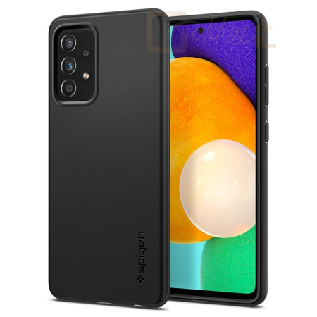 Okostelefon kiegészítő Spigen Thin Fit, black - Samsung Galaxy A52s 5G/Galaxy A52 (LTE/5G) - ACS02314