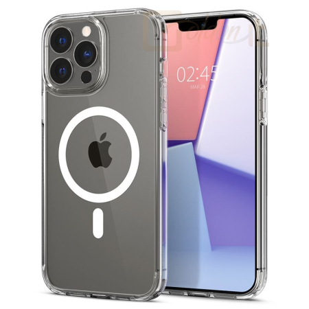 Okostelefon kiegészítő Spigen Ultra Hybrid MagSafe, white - iPhone 13 Pro - ACS03267