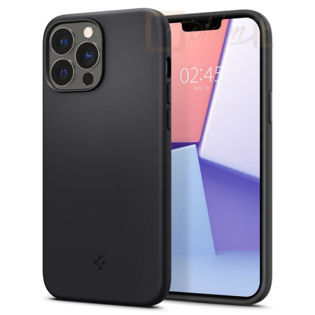 Okostelefon kiegészítő Spigen Silicone Fit, black - iPhone 13 Pro - ACS03283